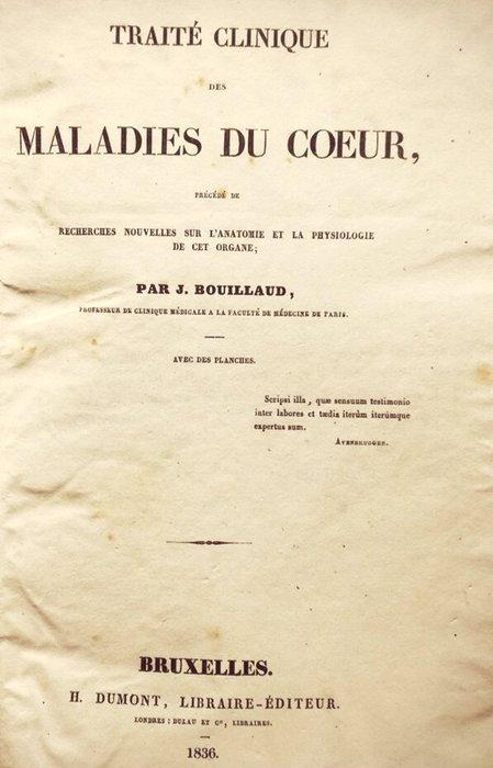 Bouillaud Jean-Baptiste. - Traité Clinique des Maladies du, Antiek en Kunst, Antiek | Boeken en Bijbels