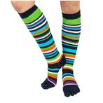 TOETOE Everyday Knee-High teensokken  Oranje/Blauw/Groen - 3, Verzenden, Nieuw, Kleding