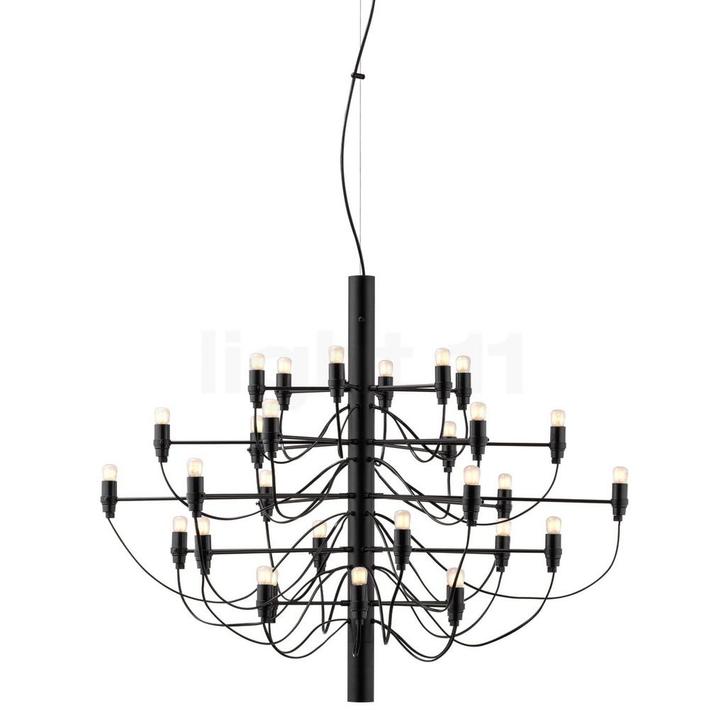Flos 2097-30, zwart mat - incl. 30x zonder lichtbron mat, Huis en Inrichting, Lampen | Hanglampen, Nieuw, Verzenden