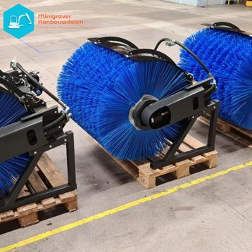 Hydraulische veegborstel voor kraan beschikbaar voor biedingen