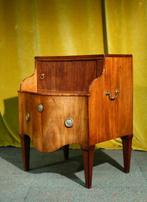 Nachtkastje - Mahonie, Verguld brons - Mahonie nachtkast