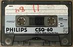 Philips CSQ-60 gebruikte lege cassette band, Cd's en Dvd's, Cassettebandjes, Verzenden, Nieuw in verpakking