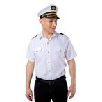 Kapitein of Piloot Shirt, Hobby en Vrije tijd, Nieuw, Feestartikel, Verzenden