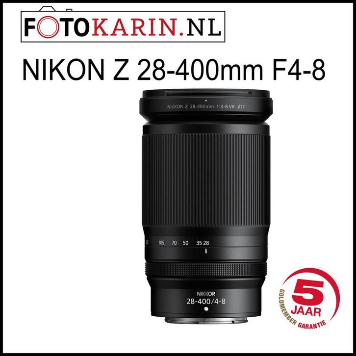 Nikon Z 28-400mm f4-8 | op voorraad | Foto Karin Kollum, Audio, Tv en Foto, Fotografie | Lenzen en Objectieven, Nieuw, Zoom, Ophalen of Verzenden