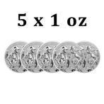 Malta. 5 Euro 5 x 2022 1oz Malta 5 € Knights of the Past -