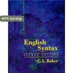 English Syntax 9780262521987 C. L. Baker, Boeken, Verzenden, Gelezen, C. L. Baker