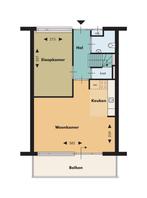 Woning te huur in Leiderdorp - 82 m² - 2 kamer(s) - 2 kamers, Overige soorten, Leiderdorp, Zuid-Holland