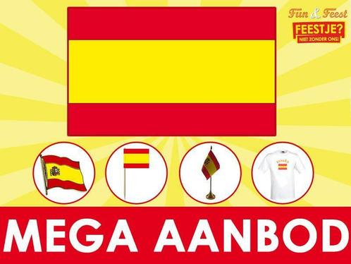 Spaanse vlaggen - Mega aanbod spaanse vlaggen, Diversen, Vlaggen en Wimpels, Nieuw, Ophalen of Verzenden