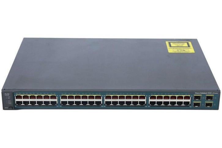 Cisco Catalyst 3560V2-48TS Switch, Computers en Software, Netwerk switches, Zo goed als nieuw, Ophalen of Verzenden
