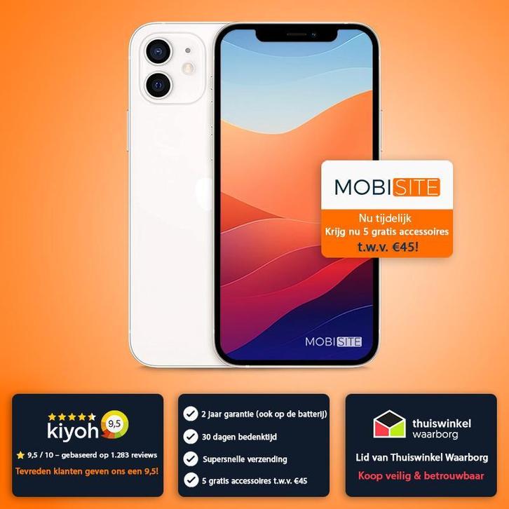 Apple iphone 12 | 4 Gratis Accessoires – Accu tot 100%, Telecommunicatie, Mobiele telefoons | Apple iPhone, Zo goed als nieuw