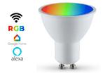 QNECT Slimme Wi-Fi LED GU10 lamp - RGB, Verzenden, Nieuw