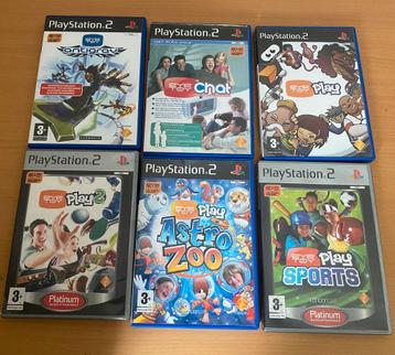 Eye toy games PlayStation 2 beschikbaar voor biedingen