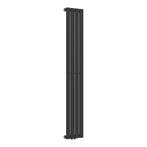 [neu.haus] Designradiator Nore 160x30x5,2 cm zwart, Verzenden, Nieuw