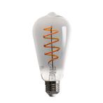 Ledmaxx LED rustieklamp ST64 E27 5W 100lm 1800K rookglas..., Huis en Inrichting, Lampen | Overige, Ophalen of Verzenden, Nieuw