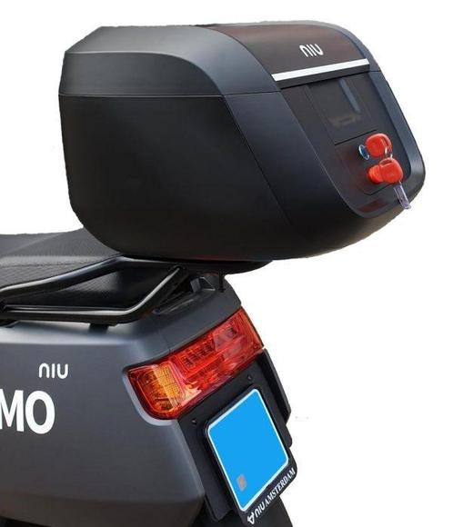 Topkoffer Matgrijs NIU N1S origineel, Fietsen en Brommers, Brommeronderdelen | Scooters, Verzenden
