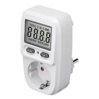 Energiemeter | Goobay (Digitaal, 3680W, Basic), Doe-het-zelf en Verbouw, Elektra en Kabels, Nieuw, Verzenden
