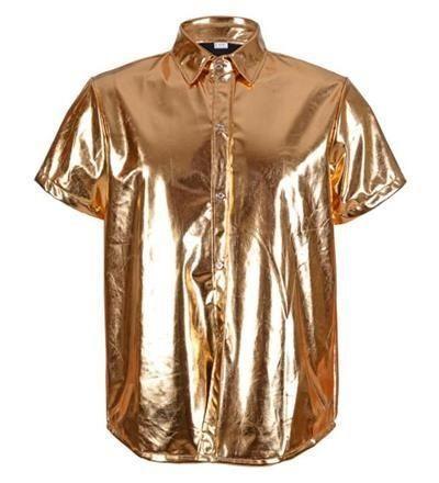 Fout Gouden Shirt, Hobby en Vrije tijd, Feestartikelen, Feestartikel, Nieuw, Verzenden