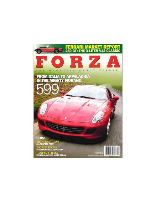 2007 FERRARI FORZA MAGAZINE 76 ENGELS, Boeken, Auto's | Folders en Tijdschriften, Ferrari