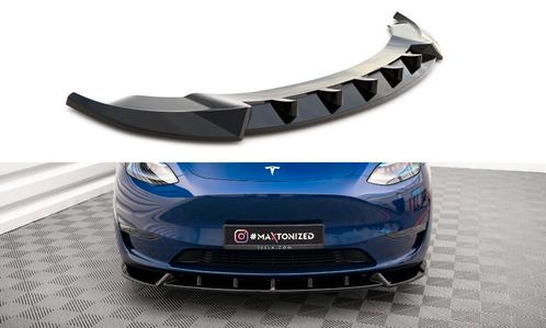 Voorspoiler V.1 Tesla Model Y Maxton Glans Zwart, Auto-onderdelen, Carrosserie en Plaatwerk, Ophalen of Verzenden