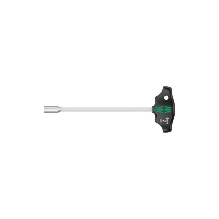 Dopsleutel met T-greep 6-kant 10x230mm Wera, Doe-het-zelf en Verbouw, Gereedschap | Handgereedschap, Nieuw, Verzenden