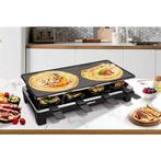 Cusimax - raclettegrill - omkeerbaar grill en pannenkoek -, Verzenden, Nieuw
