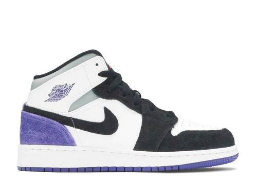 Air Jordan 1 Mid SE Purple (GS) | Nieuw, Kleding | Heren, Schoenen, Nieuw, Ophalen of Verzenden