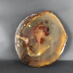 Natuurlijke Agaat Plak - Hoogte: 3 cm - Breedte: 18 cm- 1500