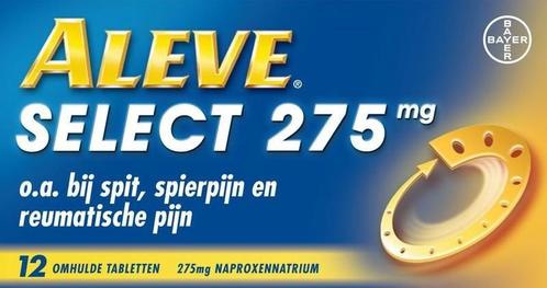 Aleve select 275 mg UAD - 12 tabletten, Diversen, Verpleegmiddelen, Nieuw, Verzenden
