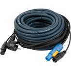 DAP FP10 20m Schuko/XLR F - powerCON/XLR M combikabel, Doe-het-zelf en Verbouw, Verzenden, Nieuw