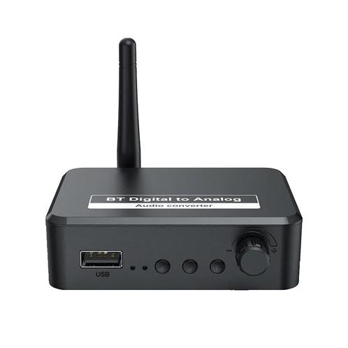Bluetooth Audio Adapter - BT 5.1 - SPDIF/3.5mm AUX//RCA/USB, Audio, Tv en Foto, Overige Audio, Tv en Foto, Nieuw, Verzenden