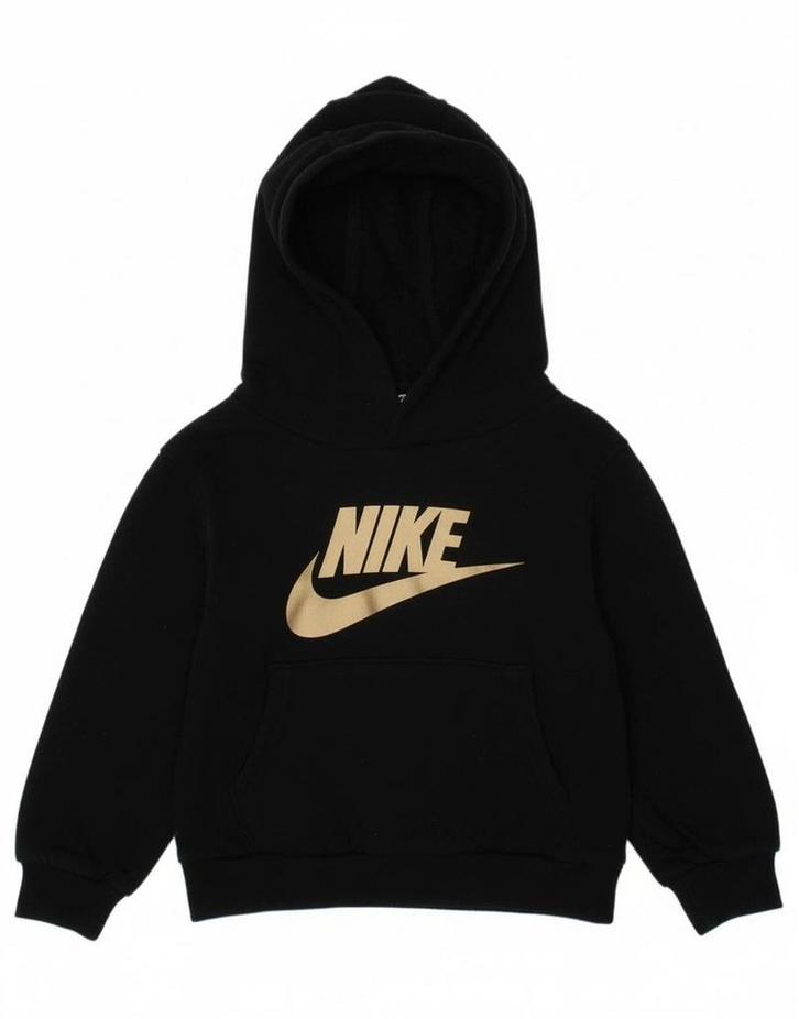 NIKE Baby Girls Graphic Hoodie Jumper 18-24 Months Black, Kleding | Dames, Truien en Vesten, Verzenden