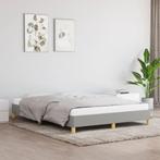 Bedframe Lichtgrijs - Comfortabel Slapen - Retourdeal!, Huis en Inrichting, Slaapkamer | Bedden, 200 cm, Nieuw, Tweepersoons, 140 cm