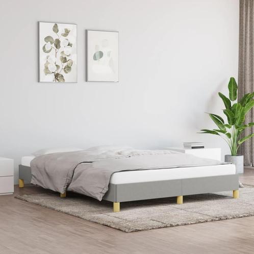 Bedframe Lichtgrijs - Comfortabel Slapen - Retourdeal!, Huis en Inrichting, Slaapkamer | Bedden, 140 cm, 200 cm, Grijs, Nieuw