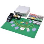 vidaXL Poker/blackjack set met 600 chips aluminium, Hobby en Vrije tijd, Gezelschapsspellen | Kaartspellen, Verzenden, Nieuw