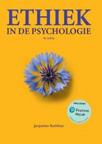 9789043042215 Ethiek in de psychologie, 4e editie met MyL..., Verzenden, Nieuw, Jacquelien Rothfusz