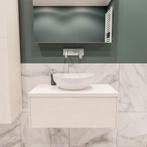 Badkamermeubel BWS Madrid Wit 80 cm met Topblad en, Ophalen of Verzenden, Nieuw, Bad