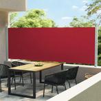 vidaXL Tuinscherm uittrekbaar 160x600 cm rood, Nieuw, Verzenden