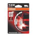 Osram T4W Gloeilamp 24V 4W BA9s Truckstar Pro 2 Stuks, Ophalen of Verzenden, Nieuw