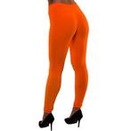 Neon legging oranje, Verzenden, Nieuw, Feestartikel