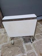 Tafel - Vintage formica opplooitafel - Vintage inklaptafel