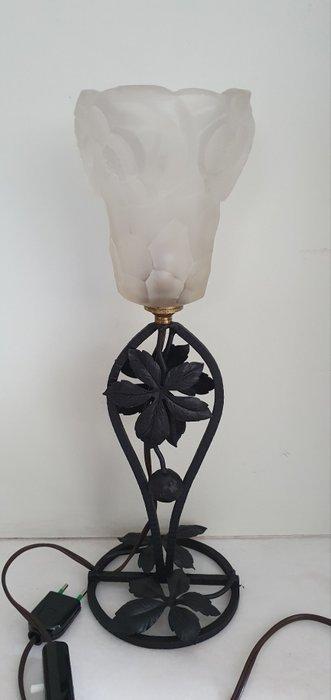 Degué - Bureaulamp - Smeedijzer - Tafellamp Degué, Antiek en Kunst, Kunst | Designobjecten