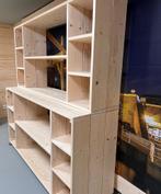 Steigerhouten Kast Deluxe – Kast met Opbergruimte, Zakelijke goederen, Kantoor en Winkelinrichting | Winkel en Inventaris, Ophalen of Verzenden