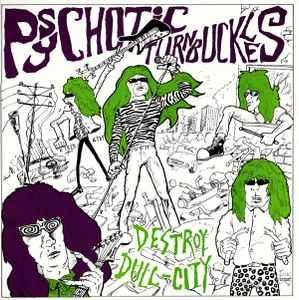 12 inch gebruikt - Psychotic Turnbuckles - Destroy Dull-City, Cd's en Dvd's, Vinyl Singles, Zo goed als nieuw, Verzenden