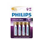 Philips Ultra FR6 AA 3.000 mAh 1.5 V Lithium Batterij 1x..., Nieuw, Verzenden