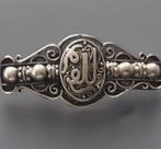 Zonder minimumprijs - Speld Zilver - Franse Poinçon Krab