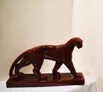 Saint Clement - sculptuur, Panthere - 28 cm - Aardewerk, Antiek en Kunst