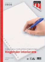 Ringbandinterieur A4 blanco 23-gaats 100 vel Quantore, Diversen, Papierwaren, Nieuw, Verzenden