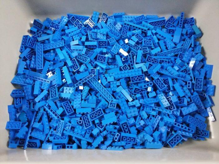 Lego - geen serie - 02 Partij van 1000 blauwe bouwstenen -, Kinderen en Baby's, Speelgoed | Duplo en Lego