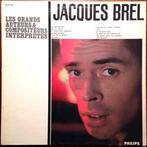 LP gebruikt - Jacques Brel - Les Grands Auteurs &amp; Com..., Zo goed als nieuw, Verzenden