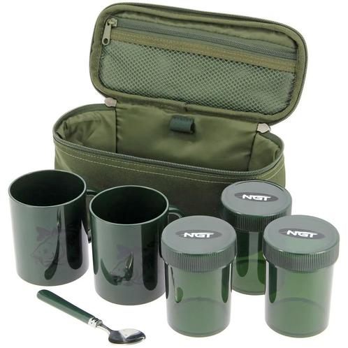 NGT Brew Kit (Incl. 2 Bekers, 3 Potten & Lepel), Watersport en Boten, Hengelsport | Algemeen, Overige typen, Nieuw, Verzenden